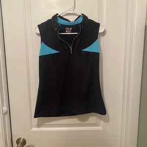 IZOD Women’s PerformX v-neck collared golf tank top